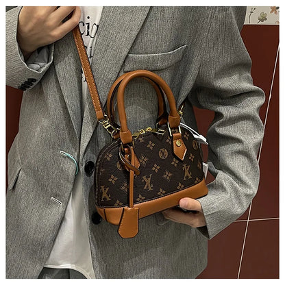 Two-Size Elegant Shoulder Bag