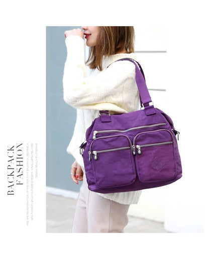 Waterproof Nylon Top-Handle Bag