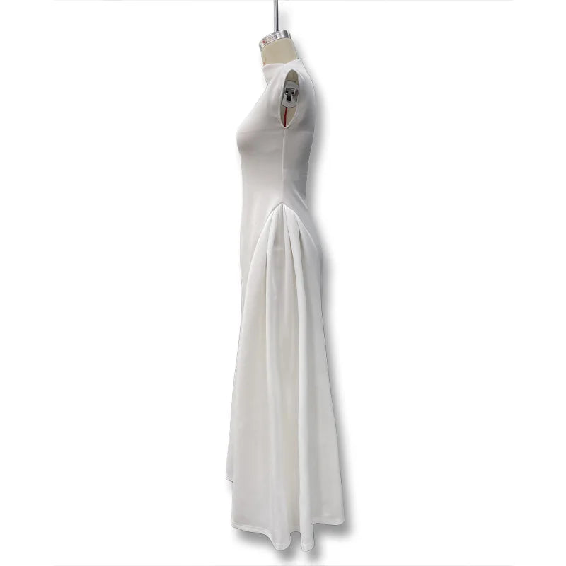 Sleeveless A-Line Evening Dress