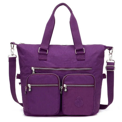 Waterproof Nylon Top-Handle Bag
