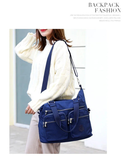 Waterproof Nylon Top-Handle Bag