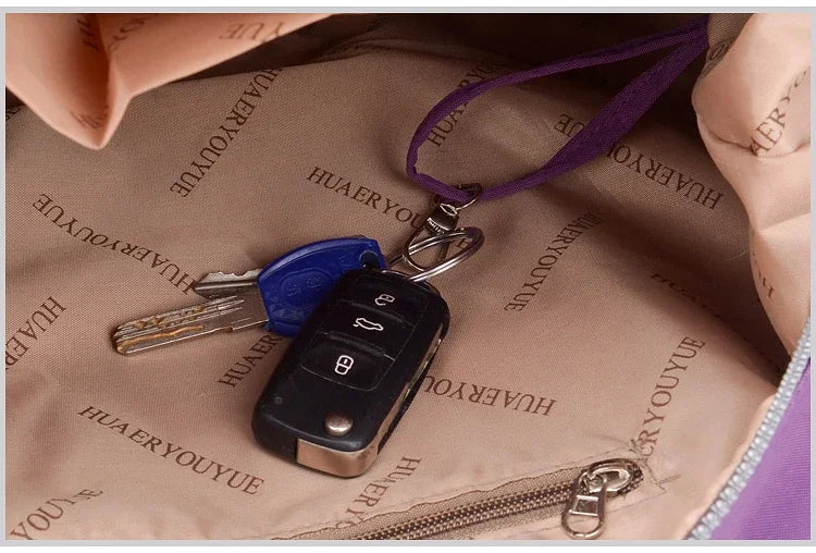 Waterproof Nylon Top-Handle Bag