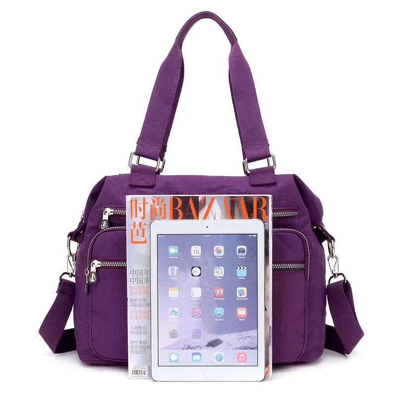 Waterproof Nylon Top-Handle Bag
