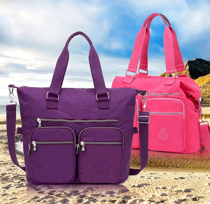 Waterproof Nylon Top-Handle Bag