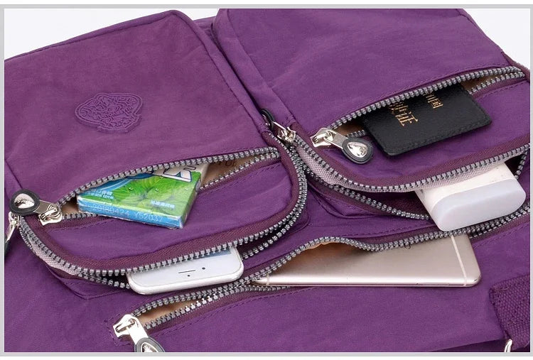 Waterproof Nylon Top-Handle Bag