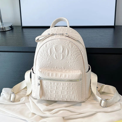 Embroidered Two-Size Backpack