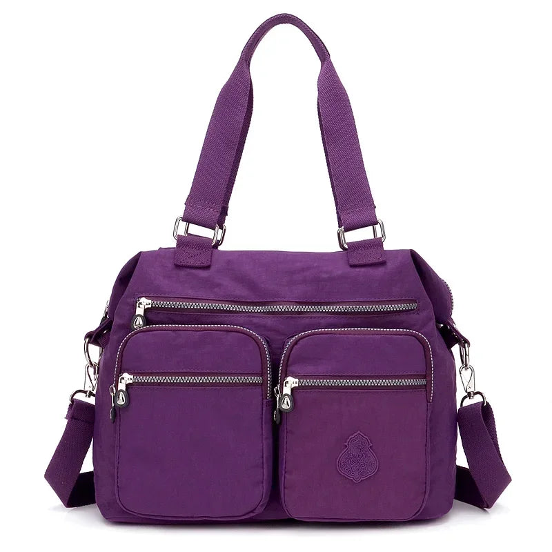 Waterproof Nylon Top-Handle Bag