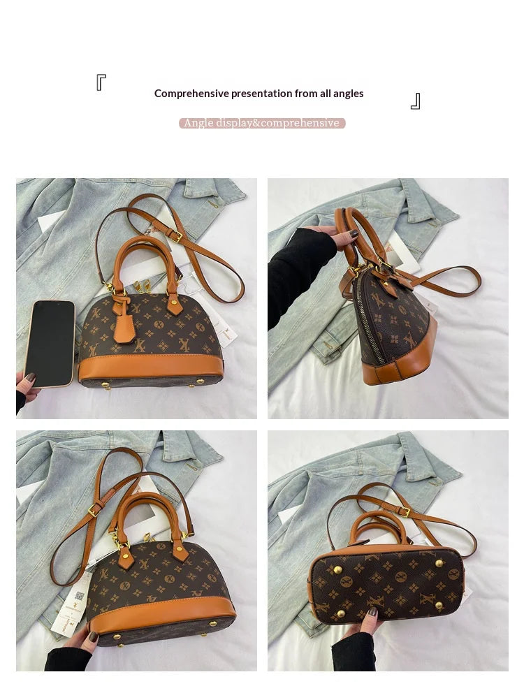 Two-Size Elegant Shoulder Bag