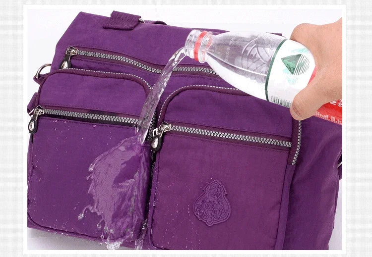 Waterproof Nylon Top-Handle Bag