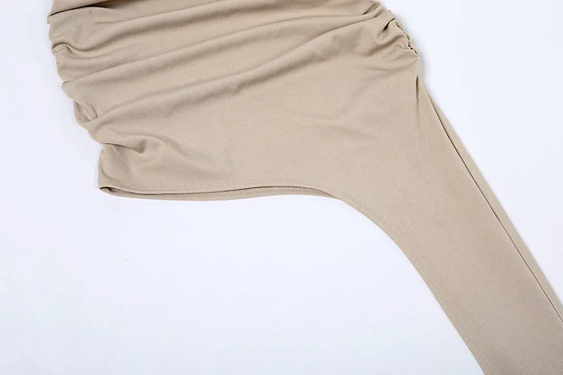 Asymmetric Hem Y2K Mini Skirt