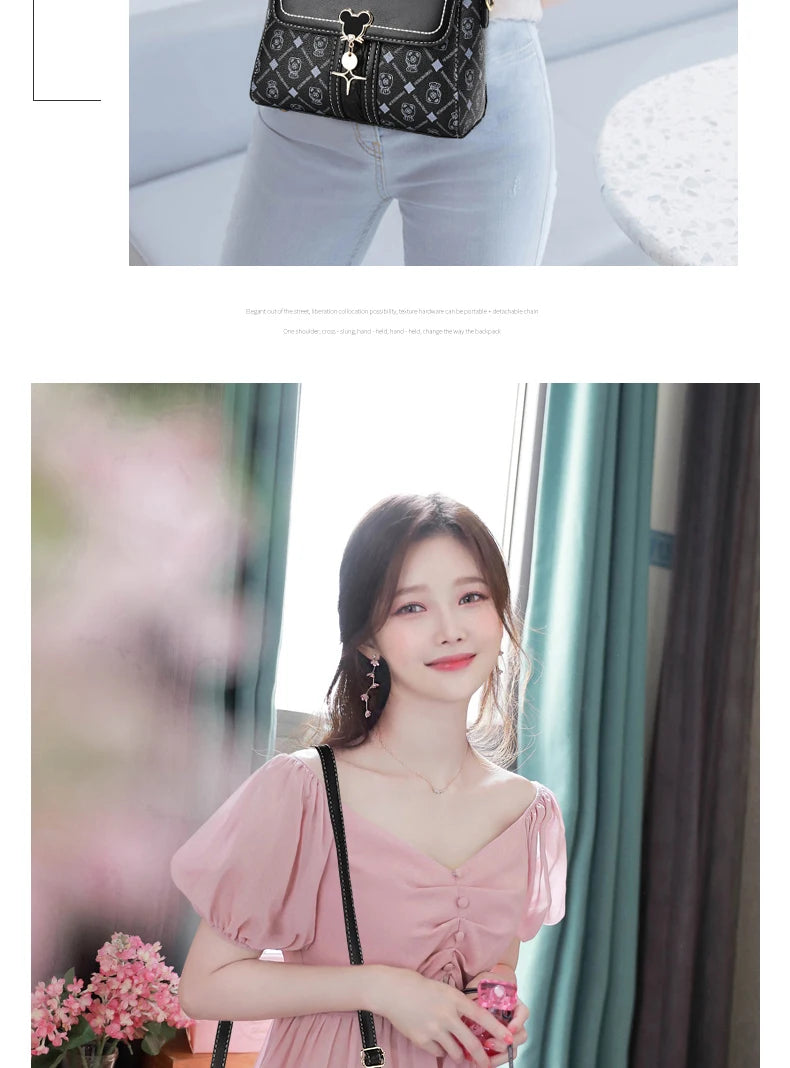 Tassel Crossbody Shoulder Bag