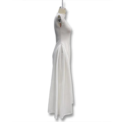 Sleeveless A-Line Evening Dress