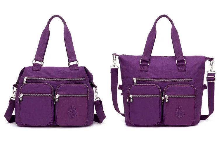 Waterproof Nylon Top-Handle Bag