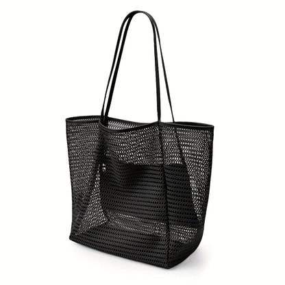 Woven Polyester Beach Tote