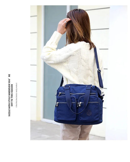 Waterproof Nylon Top-Handle Bag