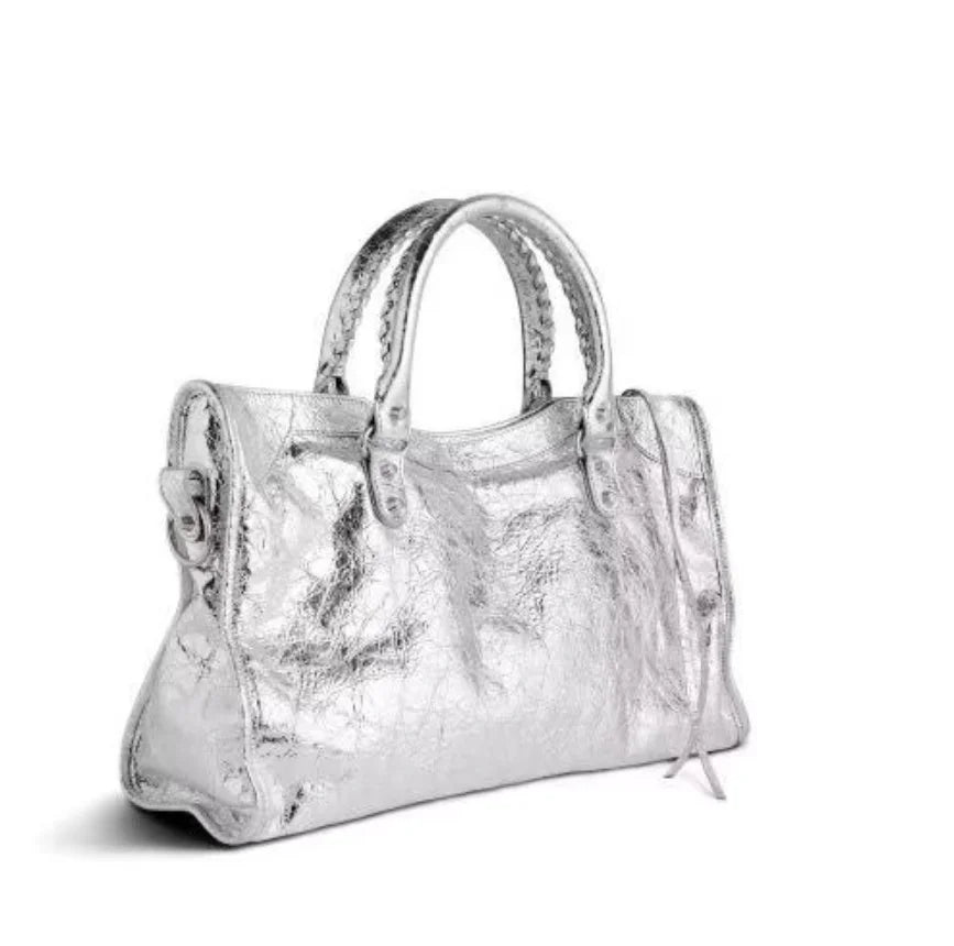 Slouchy Moto Hobo Shoulder Bag