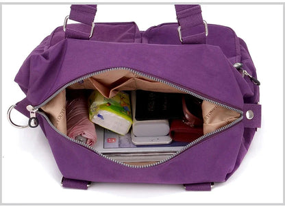 Waterproof Nylon Top-Handle Bag