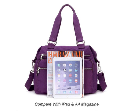 Waterproof Nylon Top-Handle Bag