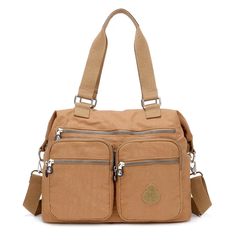 Waterproof Nylon Top-Handle Bag