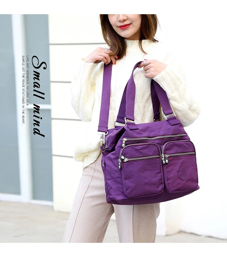Waterproof Nylon Top-Handle Bag
