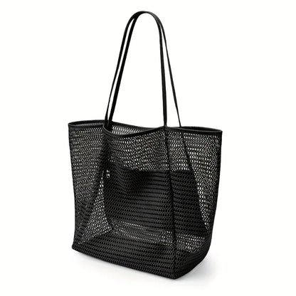 Woven Polyester Beach Tote