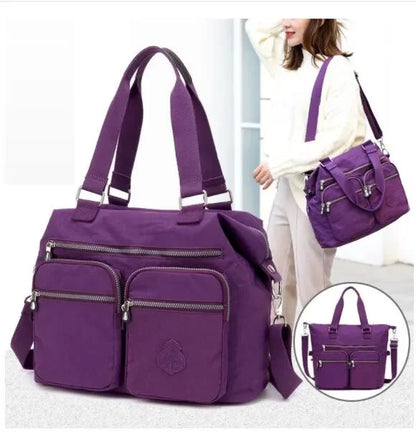 Waterproof Nylon Top-Handle Bag