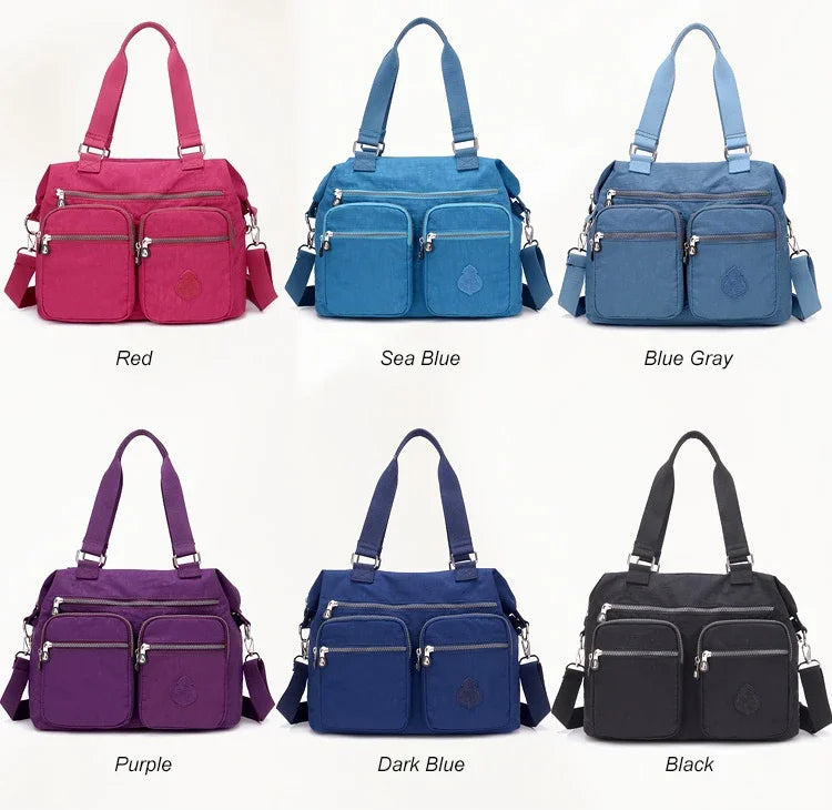 Waterproof Nylon Top-Handle Bag