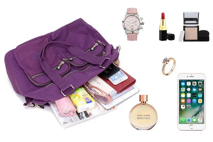 Waterproof Nylon Top-Handle Bag