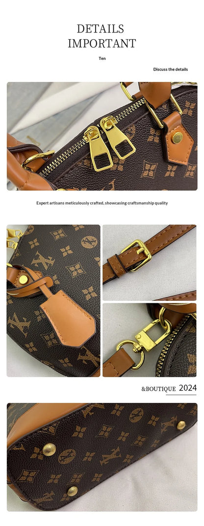 Two-Size Elegant Shoulder Bag