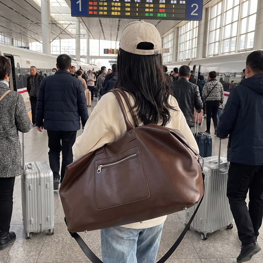 Portable Travel Duffle Crossbody Carry On Bag